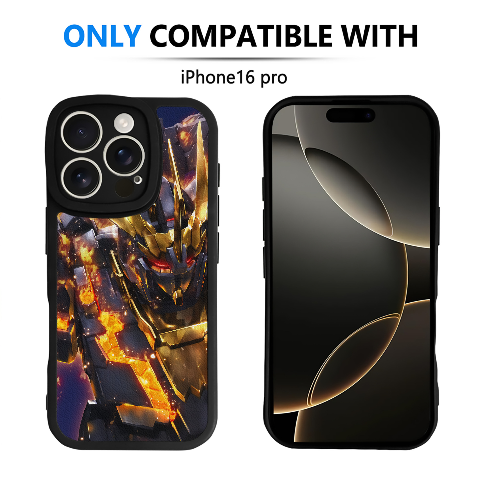 （画像用） 機動戦士ガンダム Mobile Suit Gundam 【iPhone 16シリーズ対応】シリコンスマホケース（レザー調） 材質：シリコン